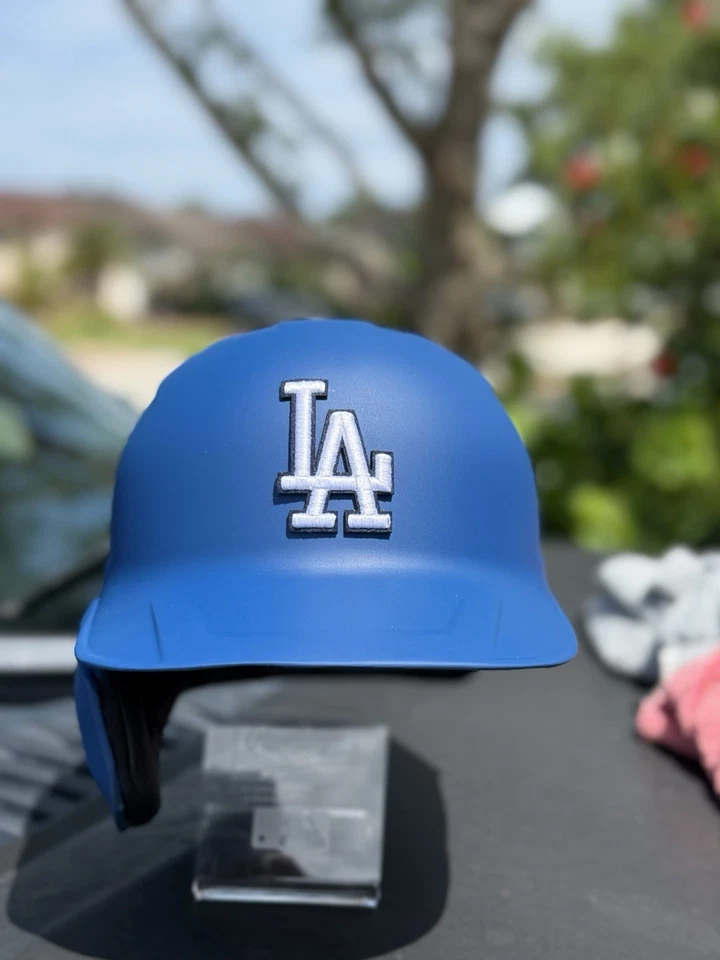 LOS ANGELES DODGERS AUTHENTIC RAWLINGS MACH PRO BATTING HELMET OHTANI - Image 3 of 4