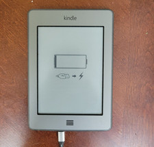 Amazon Kindle Touch 4th Gen with Case and Stylus Bundle Tested and working