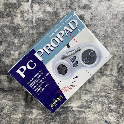 Vtg Interact PC ProPad SV-230 IBM 386 486 Game Controller Sealed Big Box New