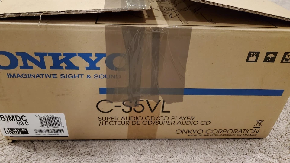 Onkyo C-S5VL Audiophile SACD/CD Player WITH REMOTE and BOX - Image 4 of 4