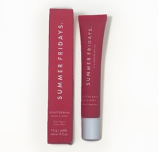 Summer Fridays-Lip Butter Balm Hydration Shine-Pink Guava - 0.5oz / 15g - New