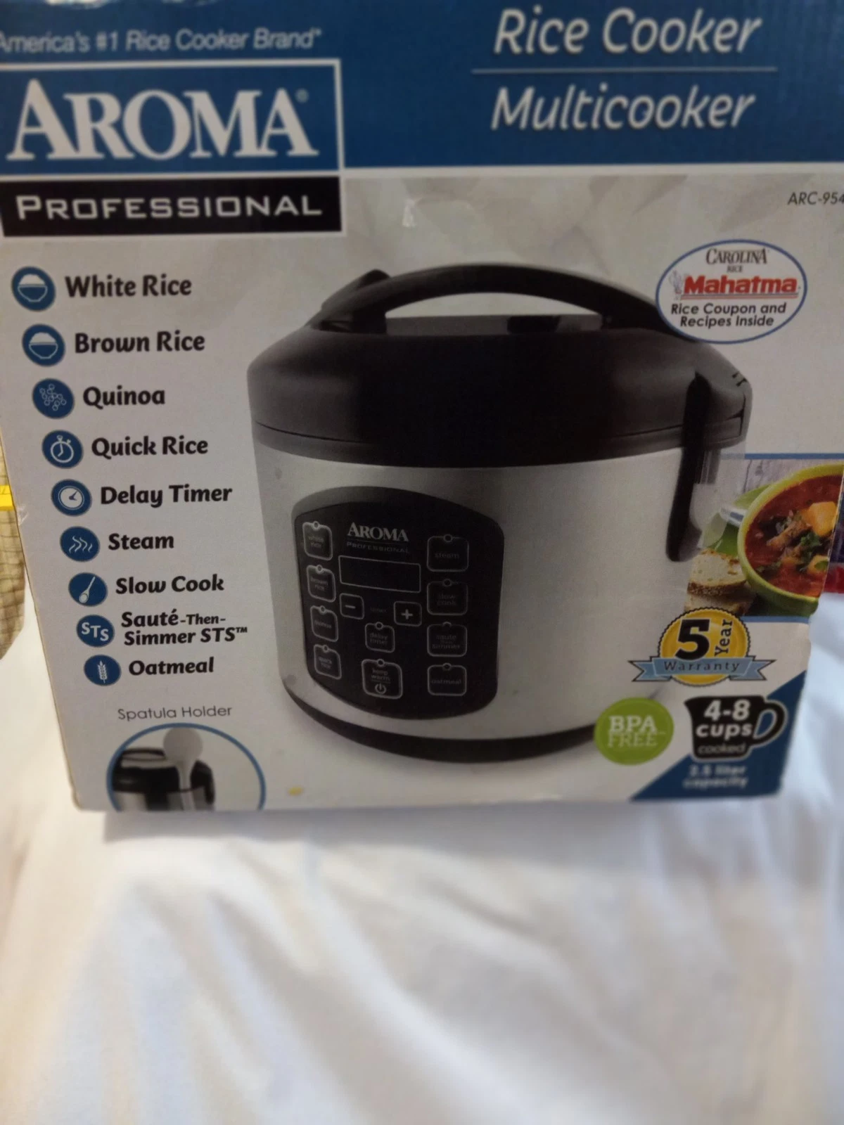 aroma rice cooker 8 cup New