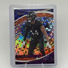 2025 Absolute Football Orange Mosaic /825 Kyle Hamilton 
