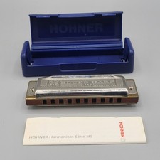 Hohner Blues Harp MS Diatonic Harmonica Key Ab with Case Made in Germany