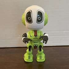 DITTO The Babble Bot Talking Metal Robot USA Toys Read
