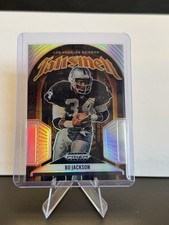 2025 Panini Prizm Black Bo Jackson Talismen True Silver 🔥 Raiders