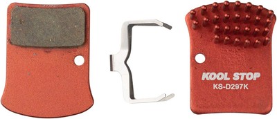 Kool-Stop Aero Kool Organic Disc Brake Pads for Road - Aluminum Heat Sink