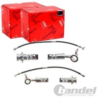 2X TRW BremsschlÄUche Vorne Links Rechts Passend FÜR Nissan Micra Links+Rechts