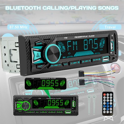 Audio Systems 616UAB Car Stereo, Bluetooth, MP3, USB, Aux In, AM/FM Radio