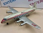 Vintage Biller W. Germany Tinplate Viscount V 701 Aircraft BEA Livery Good Cond