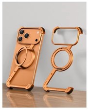 Oatsbasf Case for iPhone 17 Pro/Pro Max/17 Air 360° Rotatable Stand METAL FRAME