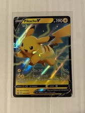 Pikachu V SWSH063 SWSH: Sword & Shield Black Star Promo Pokemon TCG on eBay