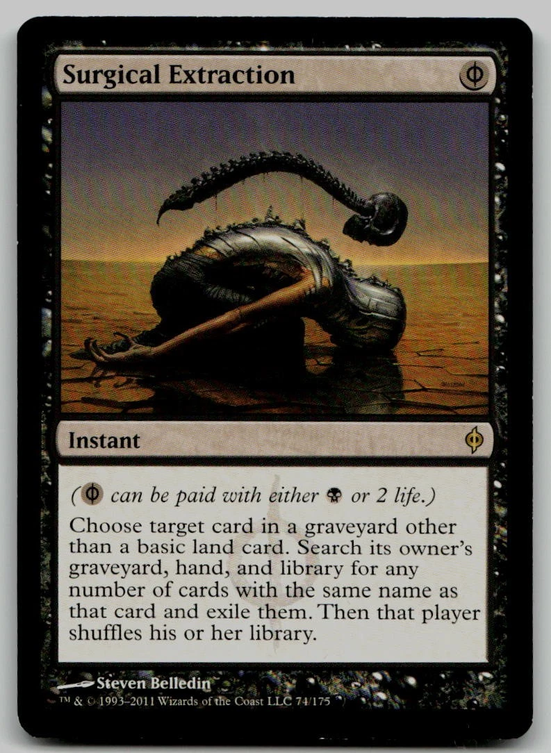 Surgical Extraction Magic: The Gathering Individual Trading Card