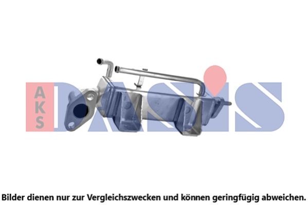KÜHler AbgasrÜCkfÜHrung AKS Dasis 090021N FÜR Ford Mazda-image