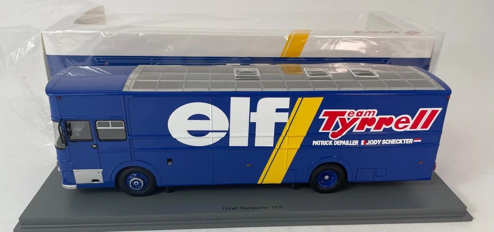 Spark Leyland Auto Transporter F1 Elf Tyrrell Ford P34 1976 1/43 S2674 - Bild 3 von 4