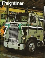 Freightliner Truck Sales Brochure Cover Photograph Print 8.5x11"