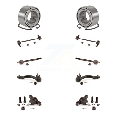 Bearing Lower Ball Joint Outer Inner Tie Rod  Link Front Kit (10Pc) For Hyu