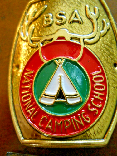 BSA NATIONALE CAMPINGSCHULE WANDERPERSONAL MEDAILLON #2276 (NEU IN VERPACKUNG) - Bild 3 von 11