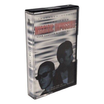 Mission Impossible Theme Cassette Single Adam Clayton & Larry Mullen Movie 1996