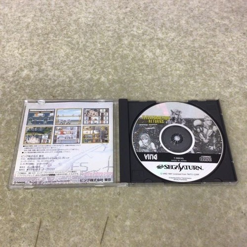 Elevator Action 2 Returns Sega Saturn SS W/ case manual - Picture 3 of 3
