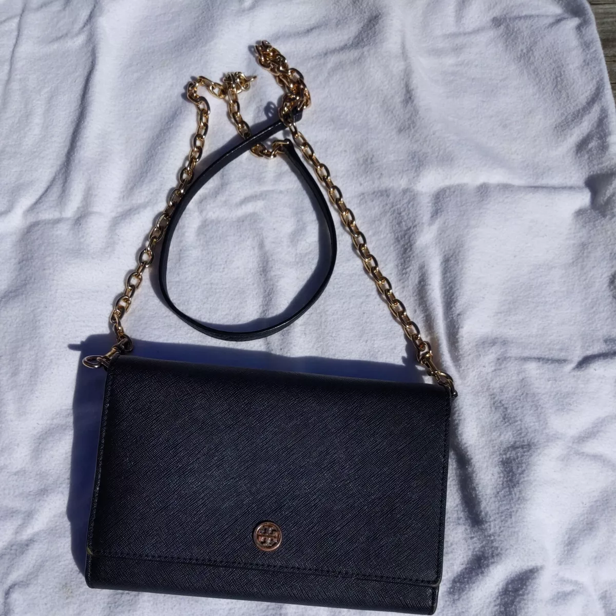 Tory Burch Robinson Chain Wallet