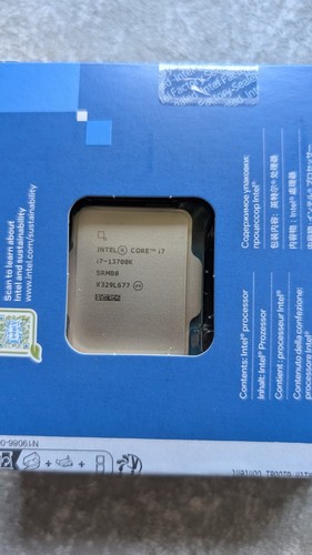 Intel Core i7-13700K Processor CPU (5.4GHz, 16 Cores, LGA 1700) Brand New Sealed - Afbeelding 2 van 4