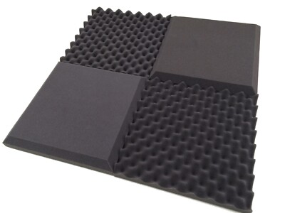 Advanced Acoustics 24x 15'' F.A.T. Euphonic Standard Studio Schaumstoff Schallfliesen grau