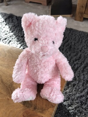 pink teddy comforter