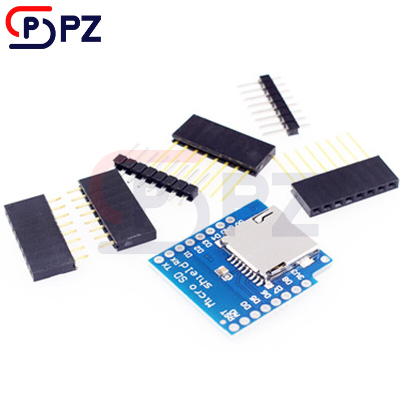 Jual Wemos D1 Mini Microsd Shield Iot Micro Sd Card Shield Di Seller It - Foto 2