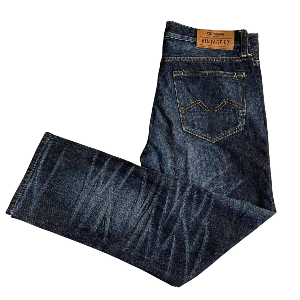 Chevignon France Vintage 57 Mens Denim Blue Jeans Size W 32 x L 30