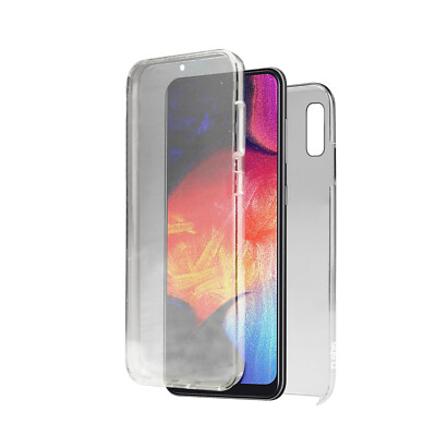 Cover per Galaxy A50/Galaxy A50S/Galaxy A30S, Cover carina per SM-A505U Trasparente con bordi flessibili in TPU gomma morbida e silicone Custodia per