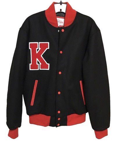 Supreme Twill Old English Varsity Jacket Size XL Black Brand New