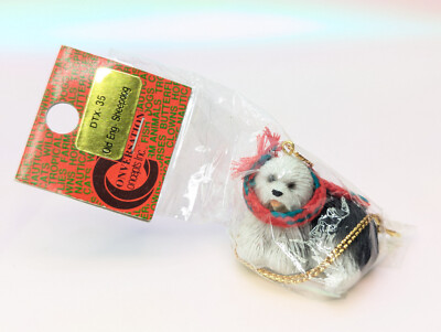 Conversation Concepts English Sheepdog  Tiny One Miniature Christmas Ornament