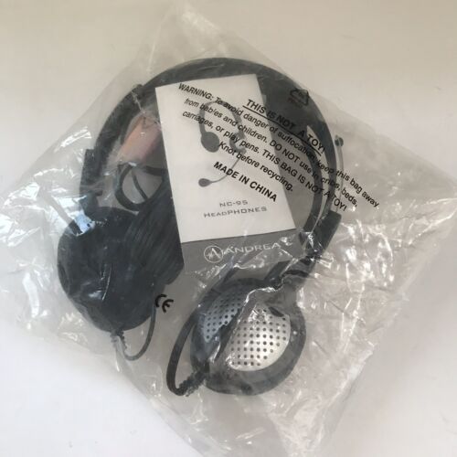 Andrea Anti-Noise Stereo Headset with Microphone NC-95 - Picture 1 of 6