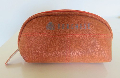 Pretty Burnt Orange Borghese Make up Case