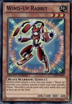 Aufziehhase - Super Rare Limitierte Auflage CT09-DE010 - LP - YuGiOh