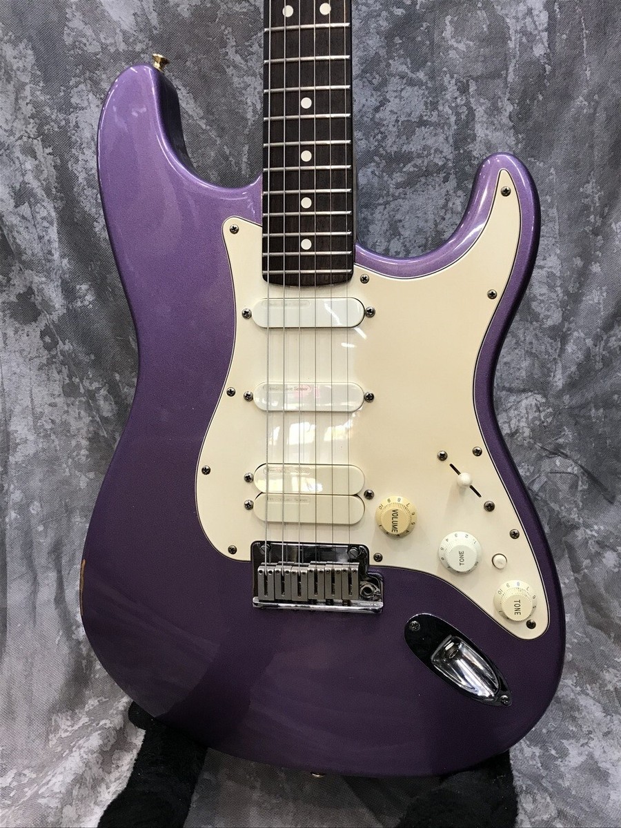 Fender   Jeff Beck   【midnight purple】 1993 Fender Jeff Beck Stratocaster - Midnight Purple Metallic!