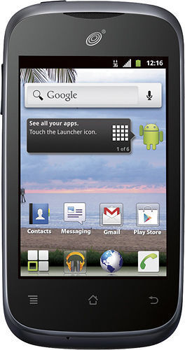 Huawei Ascend Y Prepaid Mobile Phone w/ 4GB MicroSD for Net