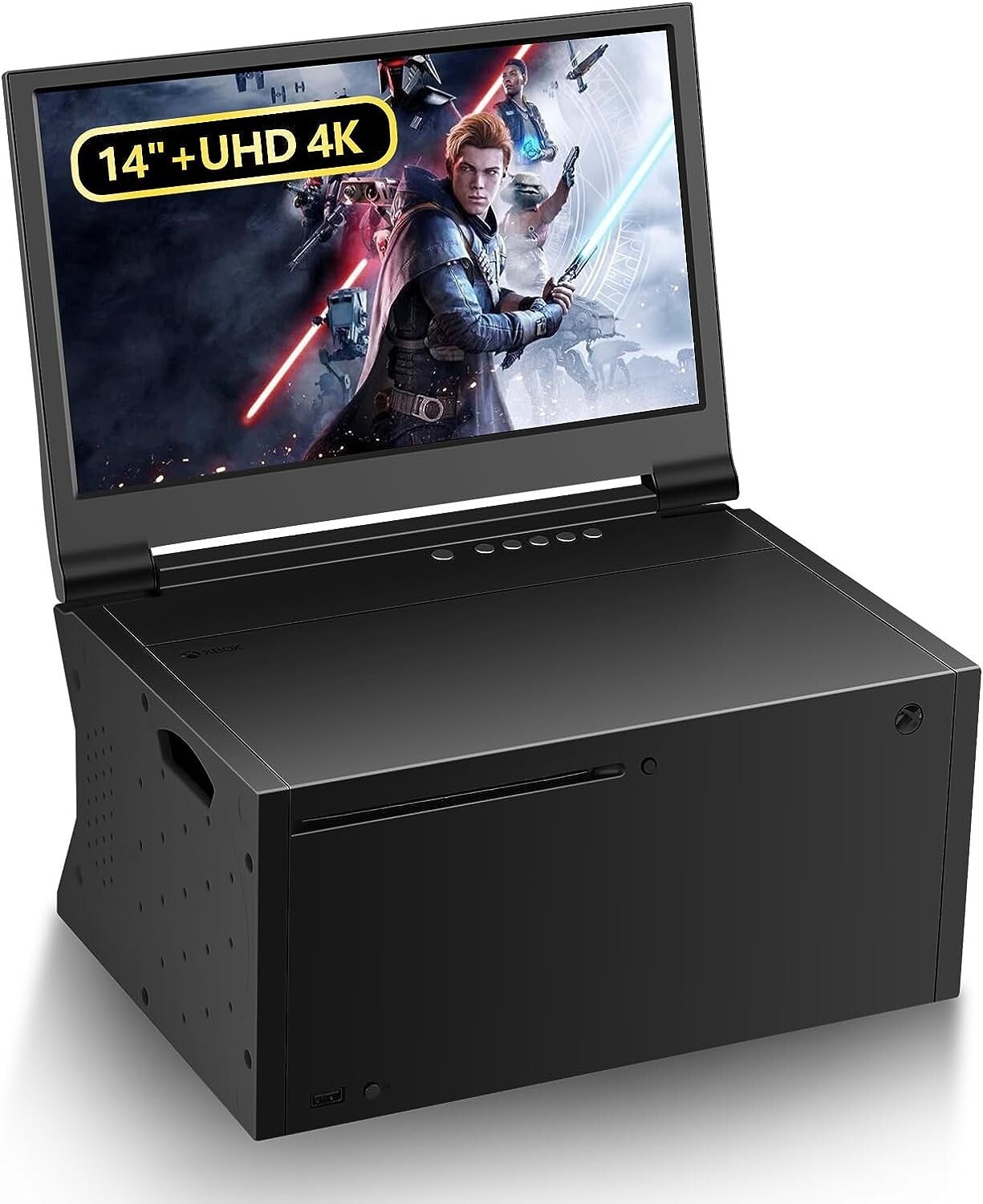 Microsoft Xbox Series X 1TB Console c/w G-Story 14" Portable 4K 2160P Monitor - Picture 1 of 4