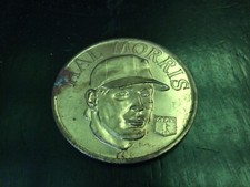 1992 Bandai Sport Stars Collector Coin - Hal Morris Cincinnati Reds