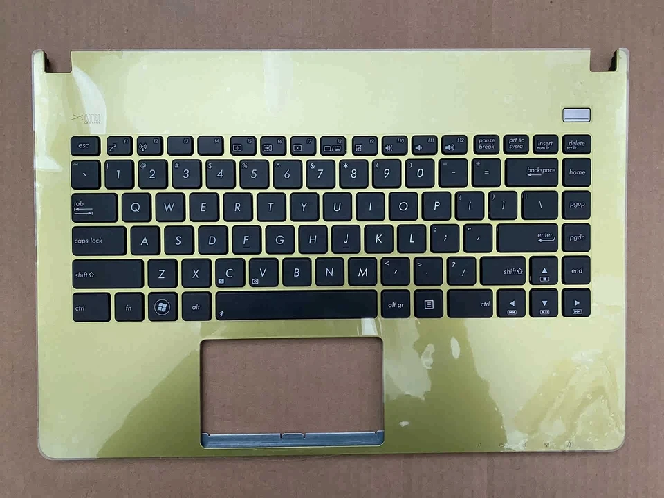 FOR ASUS X401A X401A1 X401U X401EI X401EB X401E1 Gold C Shell Palmrest Keyboard - Image 2 of 4