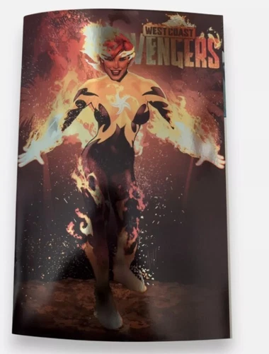 WEST COAST AVENGERS #1 MARVEL 2024 ADAM HUGHES FOIL VARIANT NM