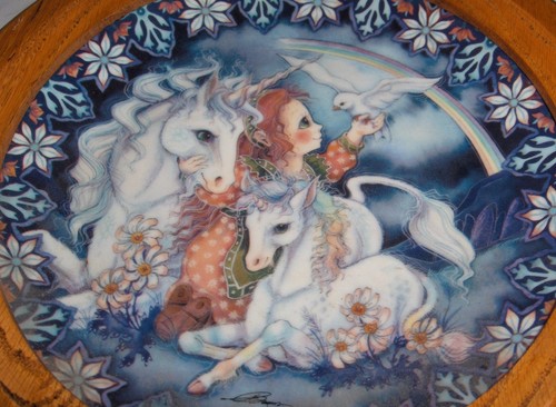 Marco Rainbow To Ride On Unicornio Placa Roble Reco Guardianes del Reino - Imagen 2 de 5