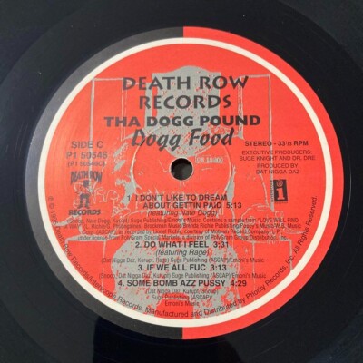 Tha Dogg Pound Dogg Food 2LP Vinyl Records 1995 US Original Death