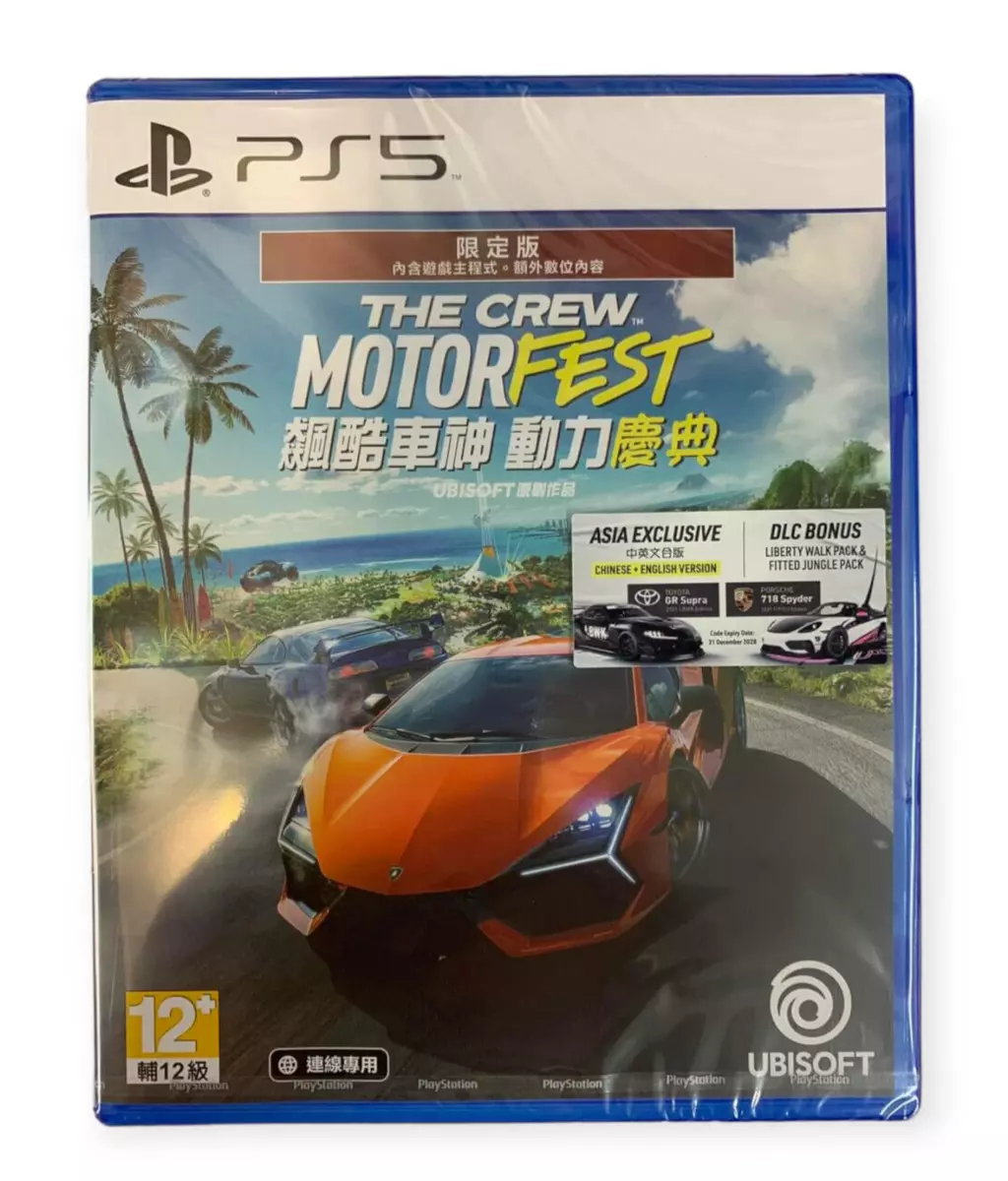 PS4 The Crew Motorfest Limited Edition + Steelbook [Korean English Chinese]