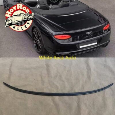REAL CARBON FIBER REAR TRUNK SPOLIER WING FOR BENTLEY CONTINENTAL GT 2019-2025