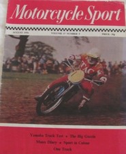 Motorcycle Sport Magazine August 1976, Yamaha Track Test, The Big Guzzis