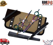 Professional Salon Hair Cutting Thinning Scissors Barber Shears Hairdressing Set