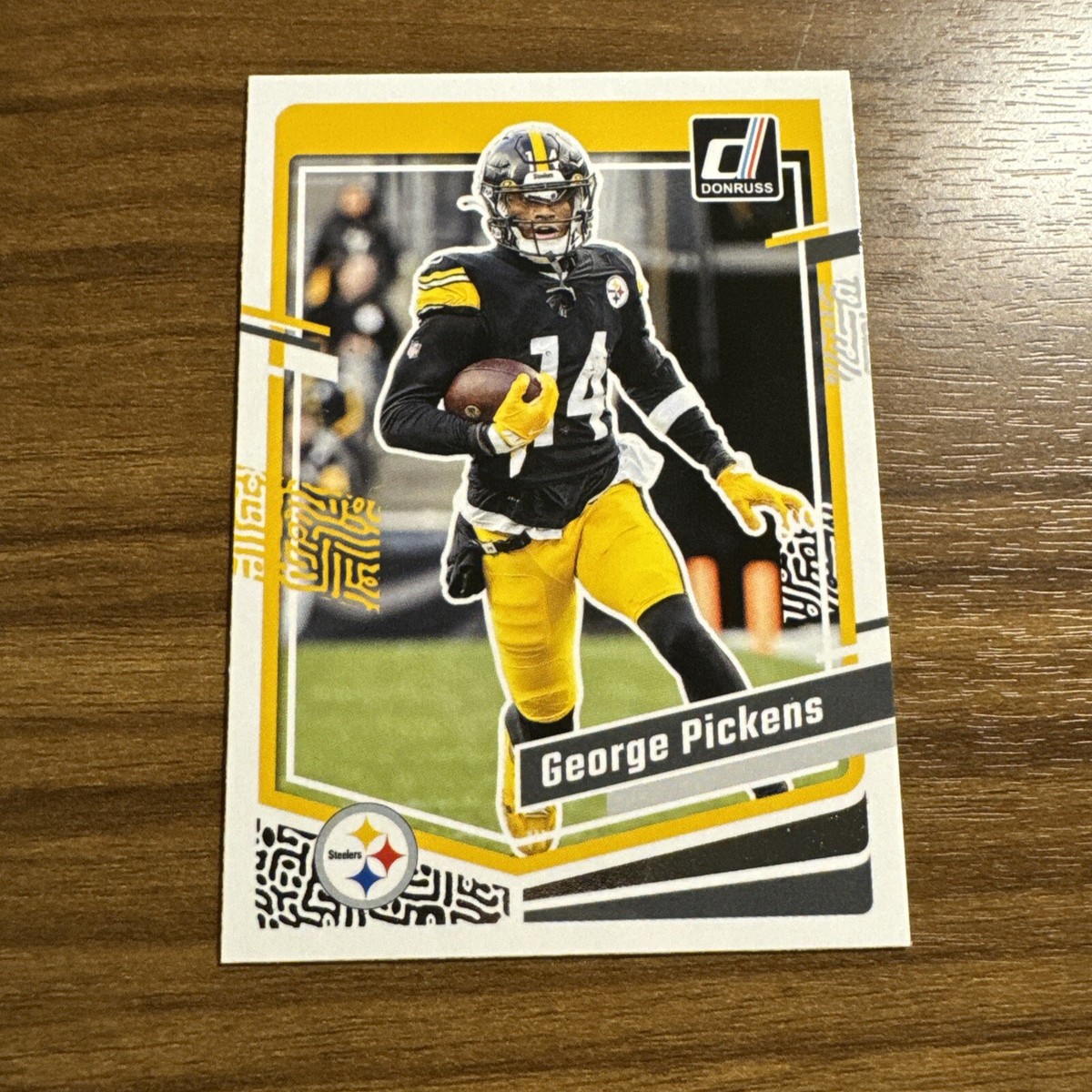 George Pickens 2023-2024 Panini Donruss/Contender/Prizm Pittsburgh 3-Card  Lot
