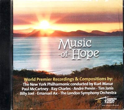 Music Of Hope ~ Various Artists ~ Pop ~ CD ~ New